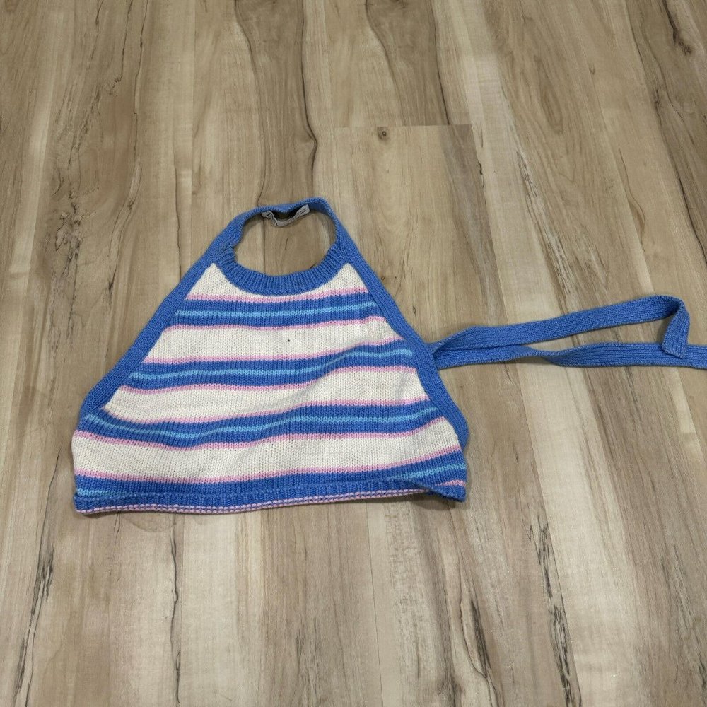 Women’s Zara Halter Top Knit Top Size Medium M